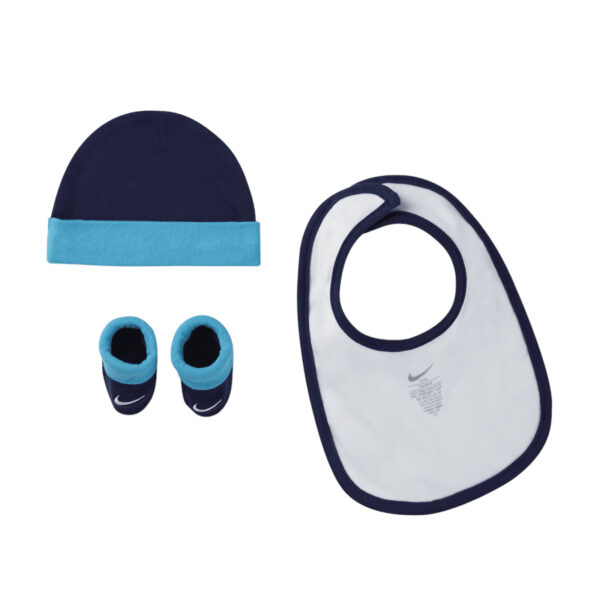 Set Bebé Gorro Calzado y Babero Nike - Imagen 2