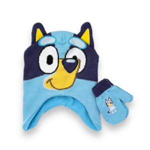 Set Gorro y Mitones Bluey
