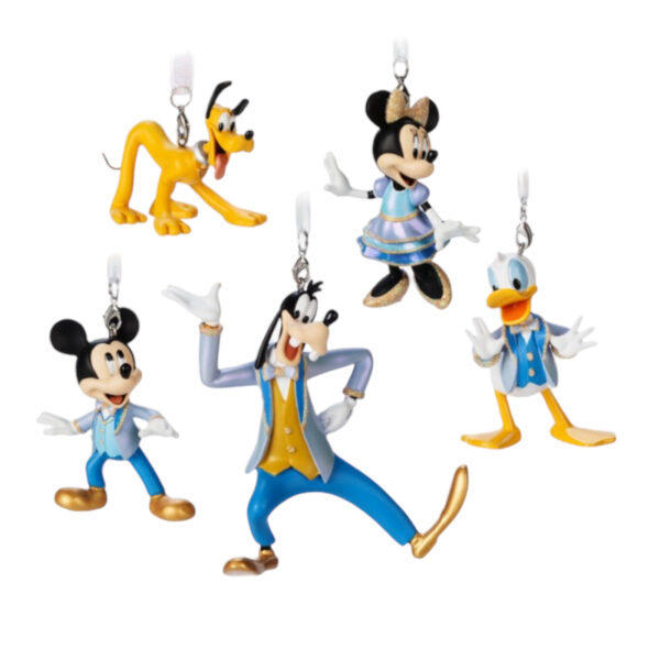 Set 5 Adornos Navidad Aniversario 50° Disney - Imagen 2