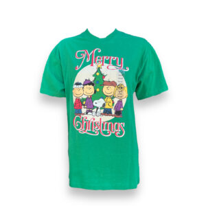Polera Mujer Charlie Brown Navidad