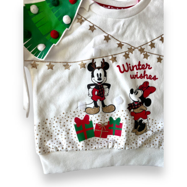 Polerón Niña Minnie Navidad - Imagen 3