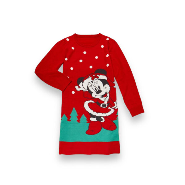 Vestido Niña Minnie Navidad