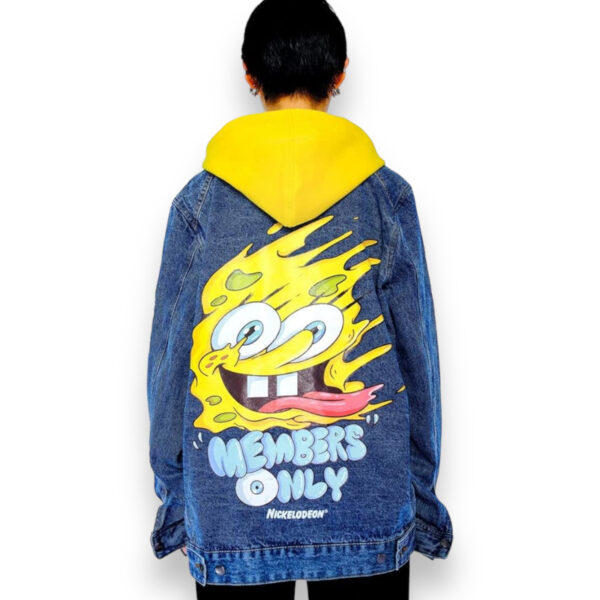 Chaqueta Denim Unisex Bob Esponja
