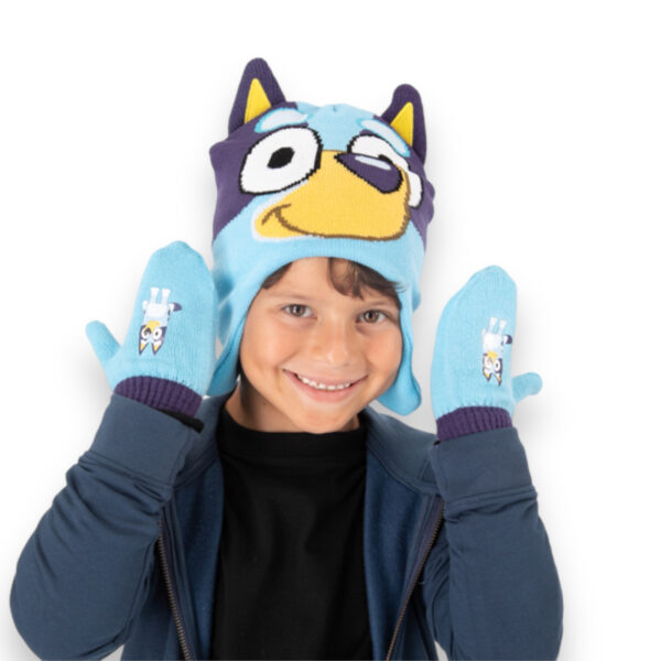 Set Gorro y Mitones Bluey - Imagen 3