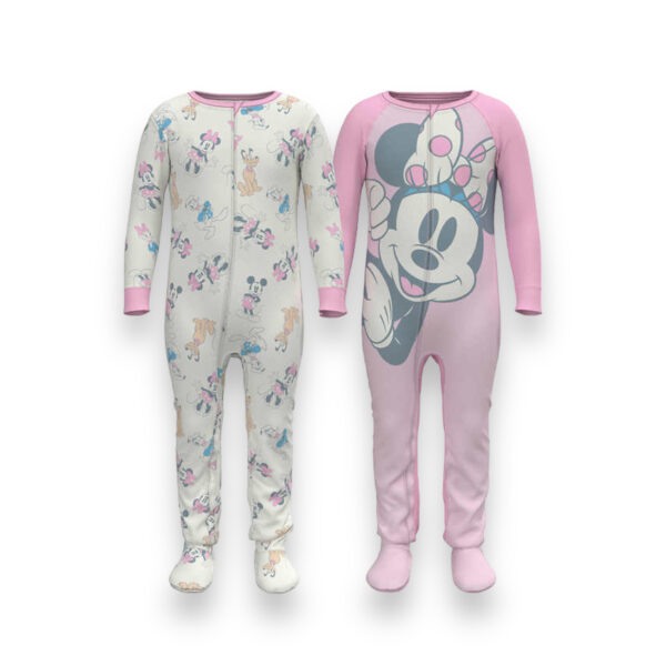 Conjunto 2 Pijamas Bebés Minnie Mouse