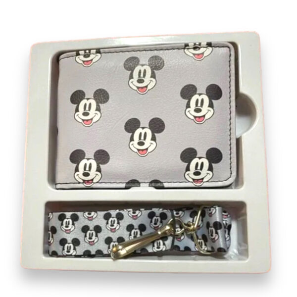 Set de Billetera y Sujetador Mickey Mouse Navidad - Imagen 4