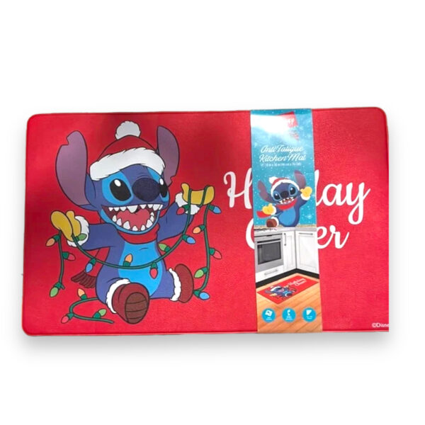Alfombra Cocina Stitch Navidad - Imagen 2