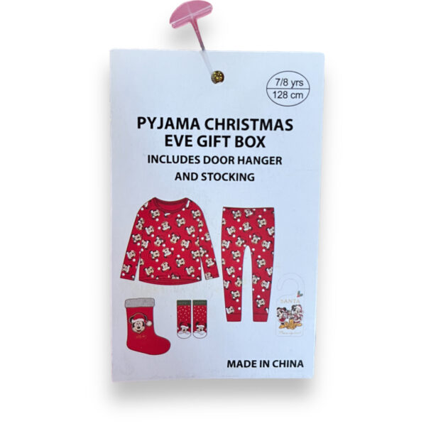 Caja Navidad Pijama Niños, Bota y Calcetines Mickey - Imagen 8