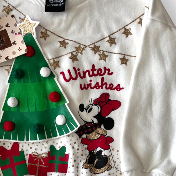 Polerón Niña Minnie Navidad - Imagen 4