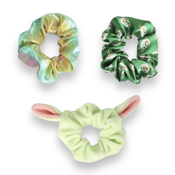 Set 3 Scrunchies Baby Yoda - Imagen 5