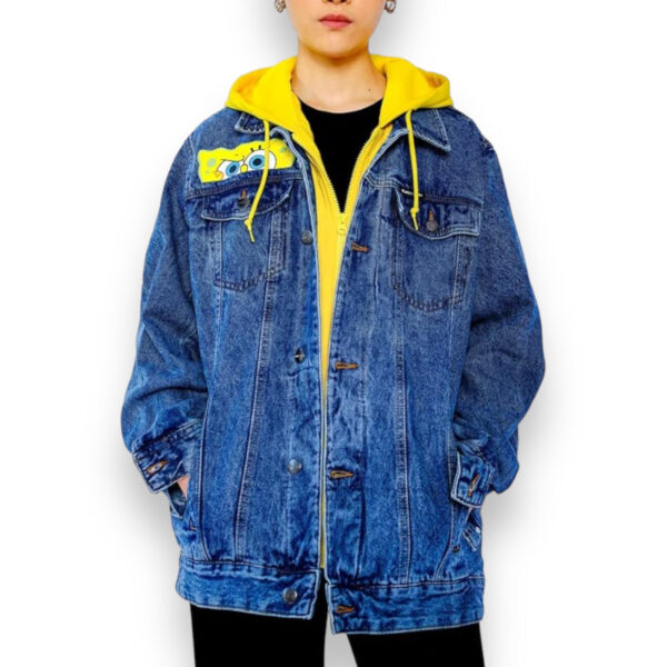Chaqueta Denim Unisex Bob Esponja - Imagen 6