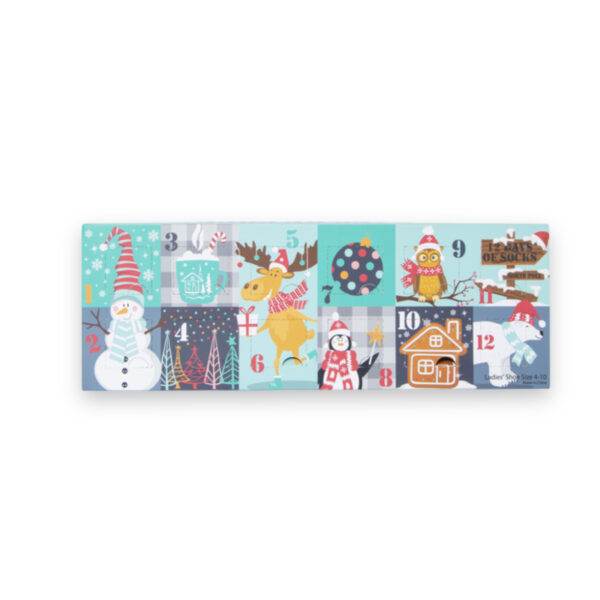 Calendario Adviento 12 Calcetines Navidad - Imagen 2