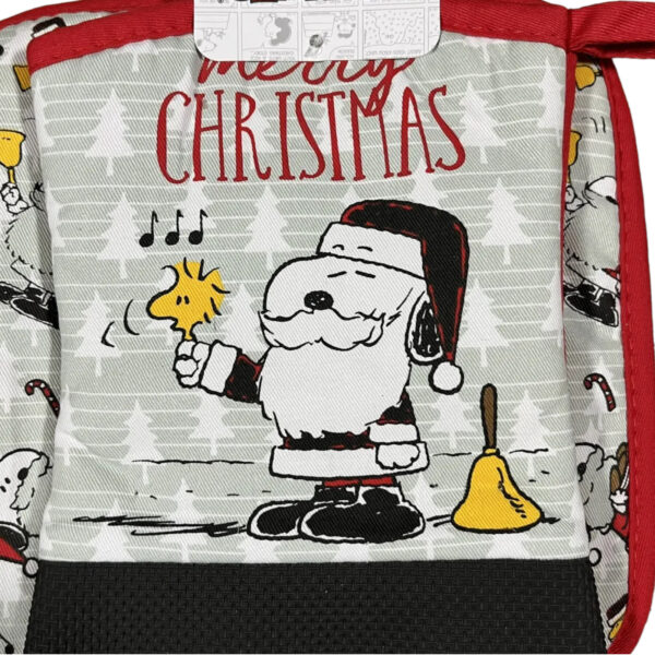 Set Guante y Toma Olla Snoopy Navideño - Imagen 4