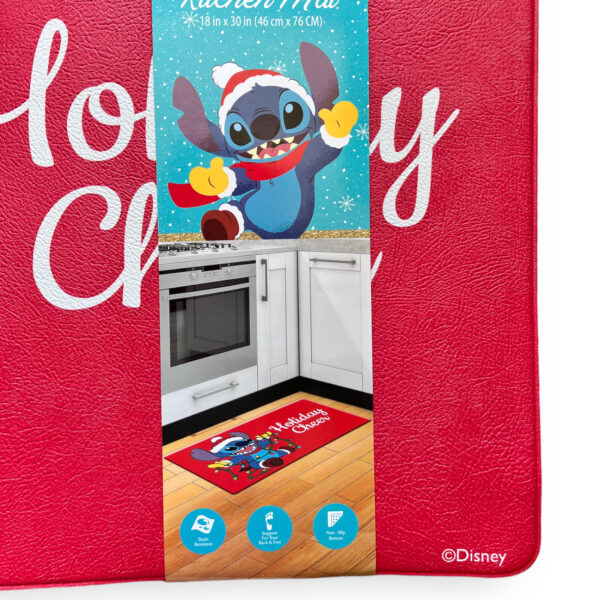 Alfombra Cocina Stitch Navidad - Imagen 3