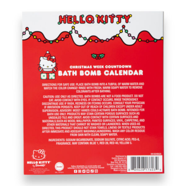 Calendario Adviento Bombas de Baño Hello Kitty - Imagen 4