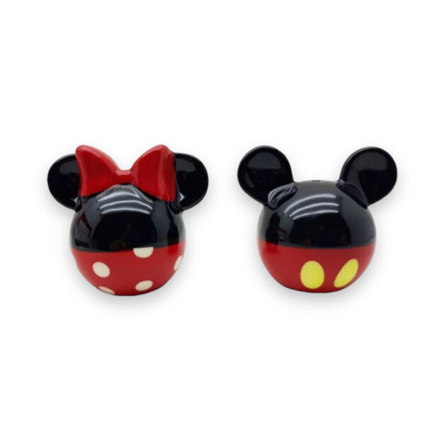 Set salero y pimentero cerámica Mickey y Minnie - Imagen 4