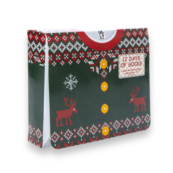 Calendario Adviento 12 Calcetines Navidad - Imagen 2