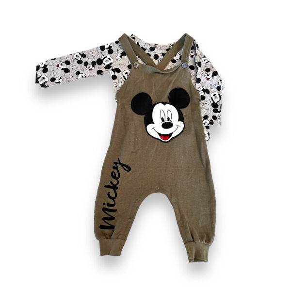 Conjunto Bebé Jardinera y Polera Mickey Mouse - Imagen 5
