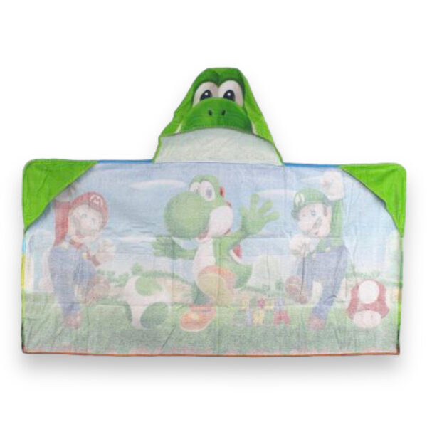 Toalla con capucha de Yoshi Super Mario - Imagen 4