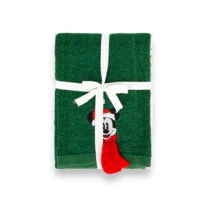 Set 2 Paños de Cocina Mickey Navidad