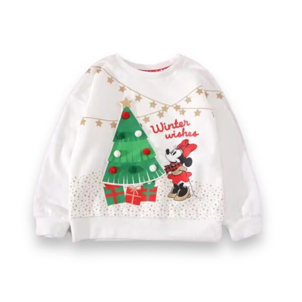 Polerón Niña Minnie Navidad - Imagen 2