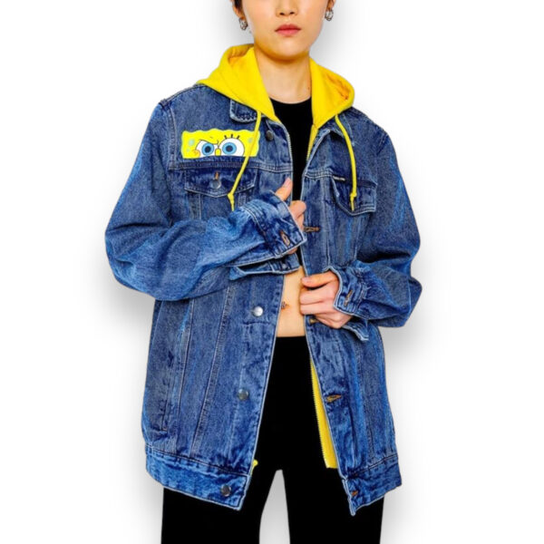 Chaqueta Denim Unisex Bob Esponja - Imagen 2