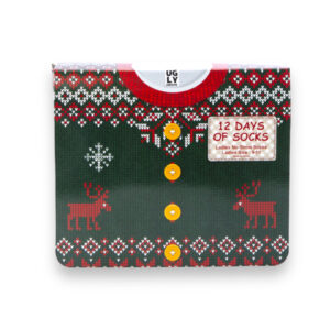 Calendario Adviento 12 Calcetines Navidad