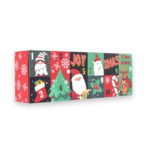 Calendario Adviento 12 Calcetines Navidad