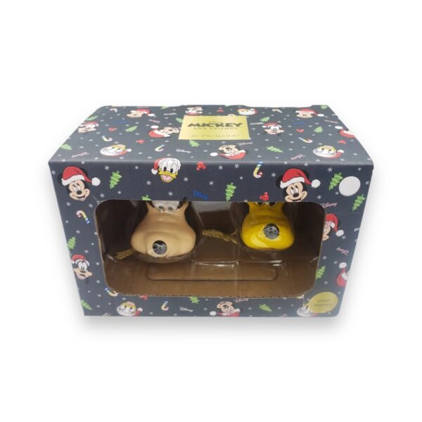 Set 2 Adornos Navidad Pluto y Goofy - Imagen 2