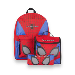 Set Mochila, lonchera y estuche Spiderman