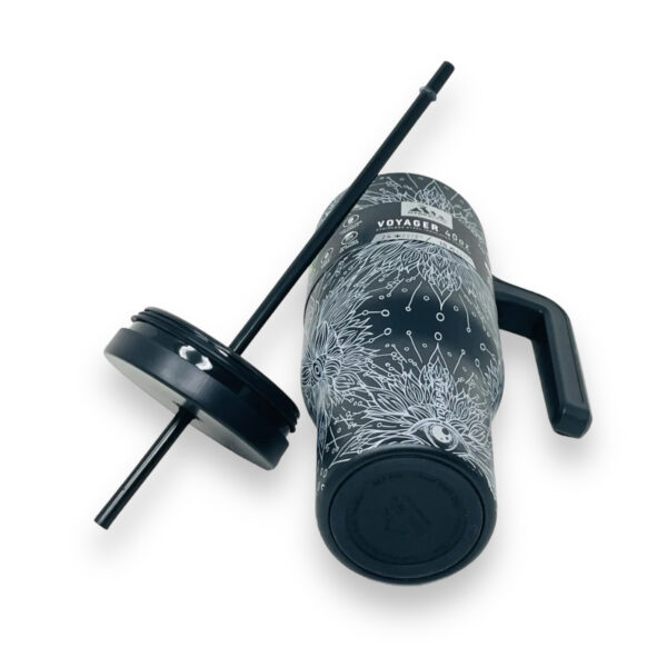 Termo HydraPeak Voyager Black Wiccan 40 oz - Imagen 2