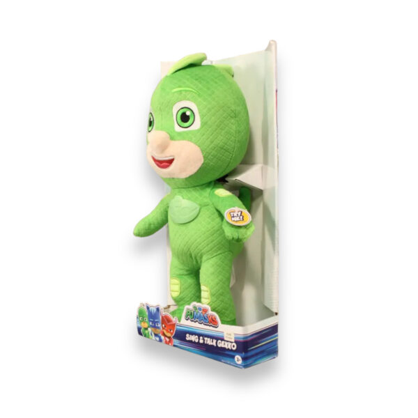 Peluche Canta y habla Gekko Pj Masks - Imagen 3