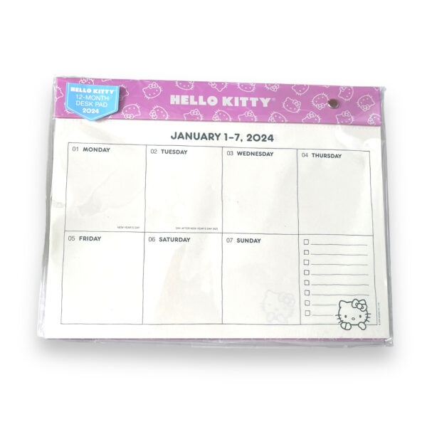 Planner Anual Hello Kitty