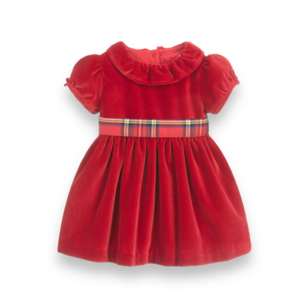 Vestido Bebé Terciopelo - Imagen 2