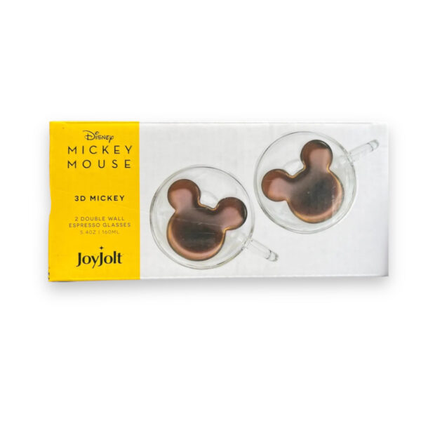 Set 2 Tazas de Café 3D Mickey Mouse