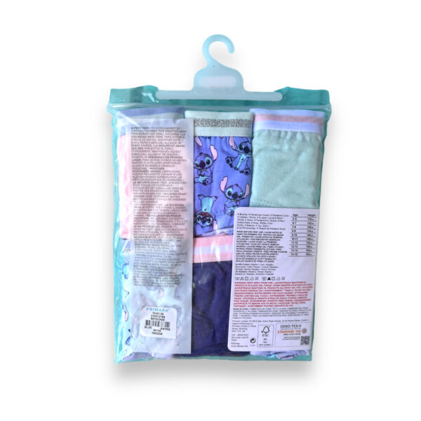 Pack 6 Calzones Niñas Stitch - Imagen 2