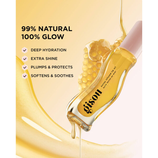 Honey Infused Lip Oil Gisou (Con caja) - Imagen 6