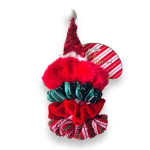 Set 4 scrunchies Navidad