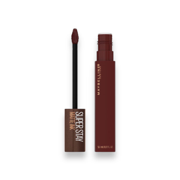 Labial Larga Duración Superstay Matte Ink Maybelline Mocha Inventor - Imagen 3