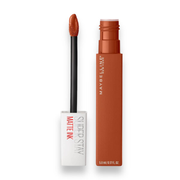 Labial Larga Duración Superstay Matte Ink Maybelline Fighter - Imagen 3