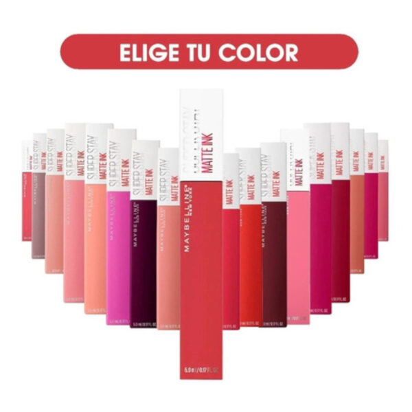 Labial Larga Duración Superstay Matte Ink Maybelline Driver - Imagen 5