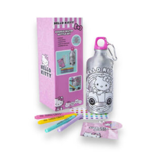 Botella Hello Kitty para Colorear