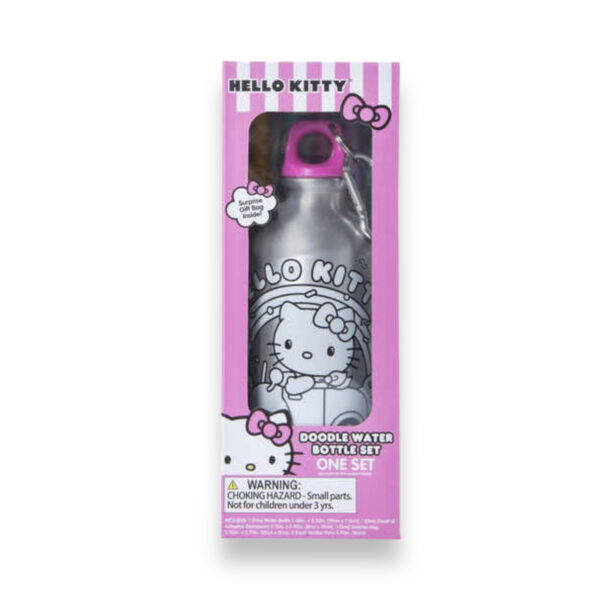 Botella Hello Kitty para Colorear - Imagen 2