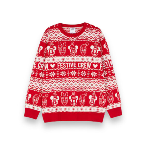 Sweater Mujer Mickey Mouse Navidad