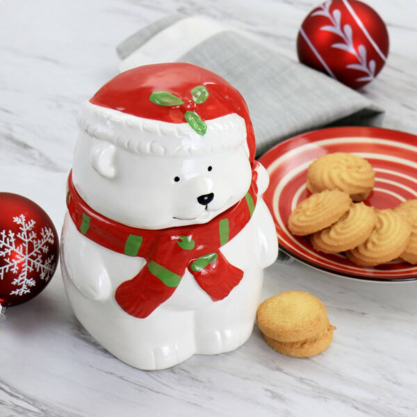 Frasco para Galletas Muñeco de Nieve - Imagen 2