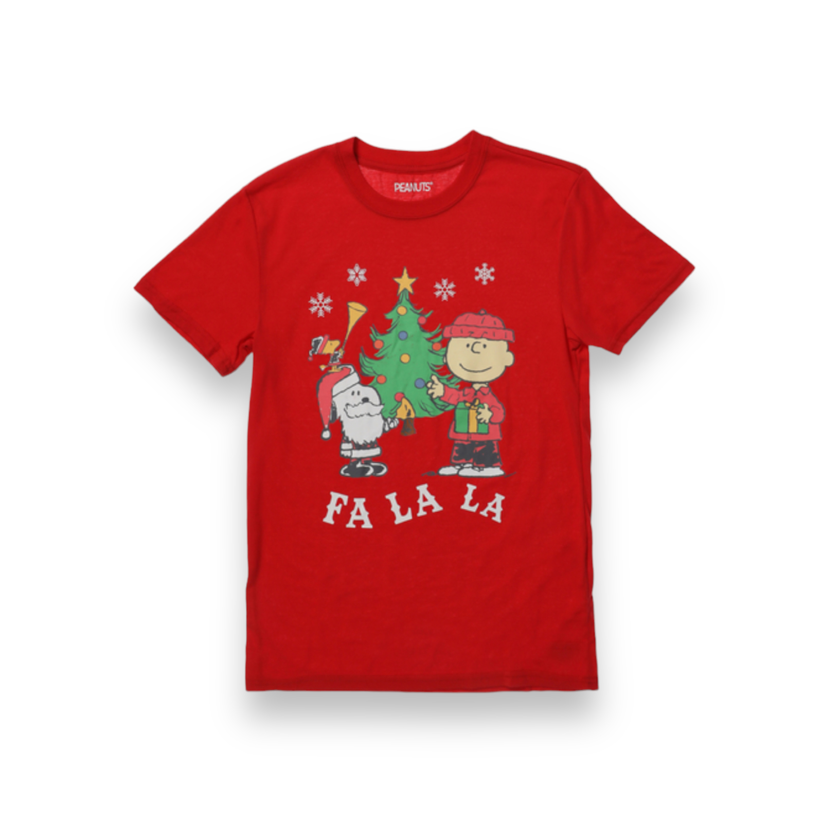 Polera Mujer Snoopy Navidad