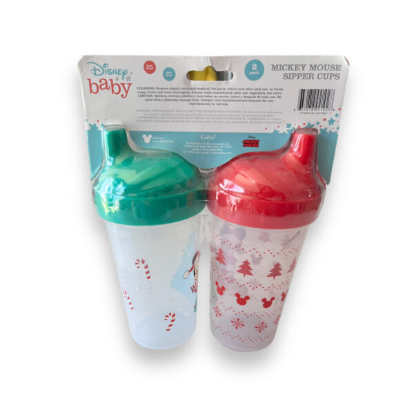 Set 2 Vasos Mickey Mouse Navidad - Imagen 2