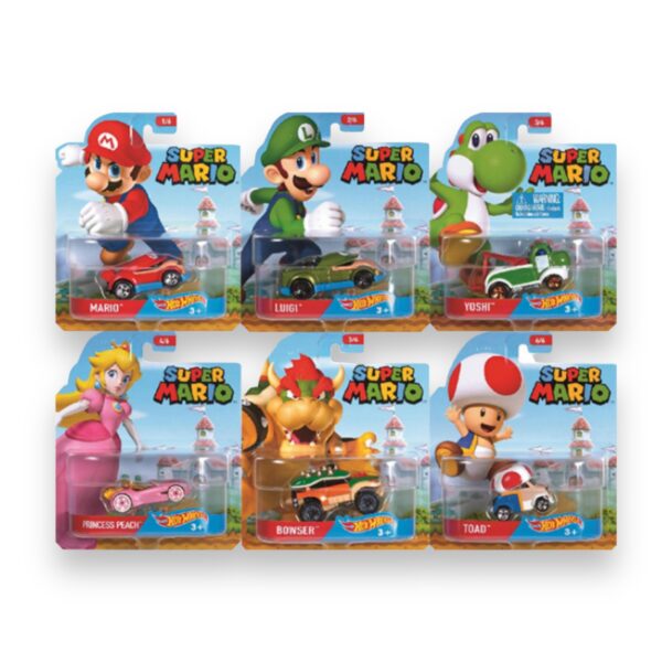 Autos de Colección Super Mario Hot Wheels