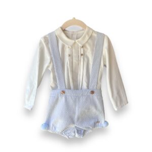 Conjunto Bebé Blusa y Jardinera
