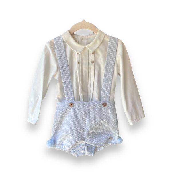 Conjunto Bebé Blusa y Jardinera
